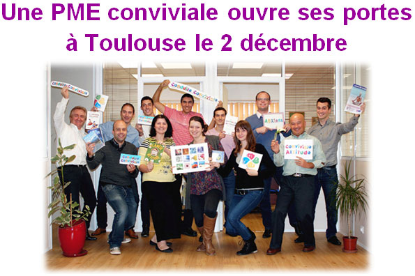 AGX, PME conviviale, ouvre ses portes 
à Toulouse le 2 décembre 2014